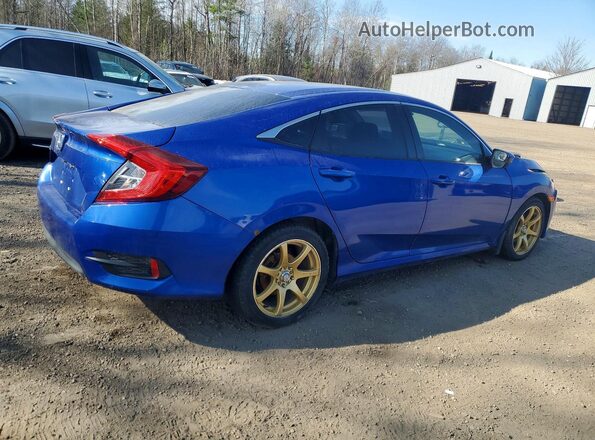 2HGFC2E51HH014533 2017 HONDA CIVIC Blue Tył prawy