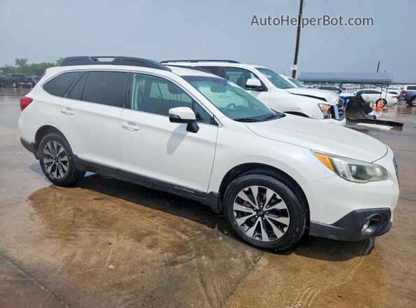 4S4BSEJC1G3297194 2016 SUBARU OUTBACK Белый Вид спереди