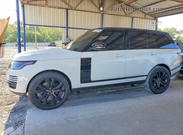 SALGS2RE7KA528255 2019 LAND ROVER RANGE Белый Передняя левая четверть