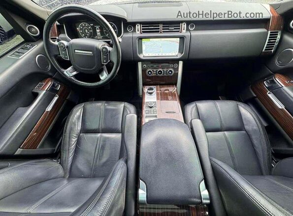 SALGR2FK6HA329227 2017 LAND ROVER RANGE ROVER Белый Вид щитка приборов