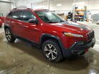 2016 Jeep Cherokee Trailhawk Red vin: 1C4PJMBS5GW292950