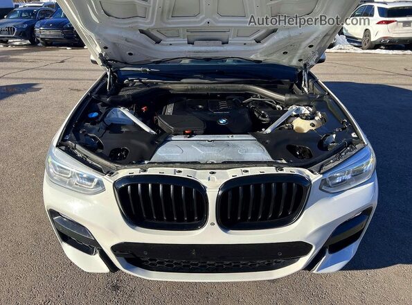 5UX2V1C08M9G98579 2021 BMW X4 Белый Вид щитка приборов