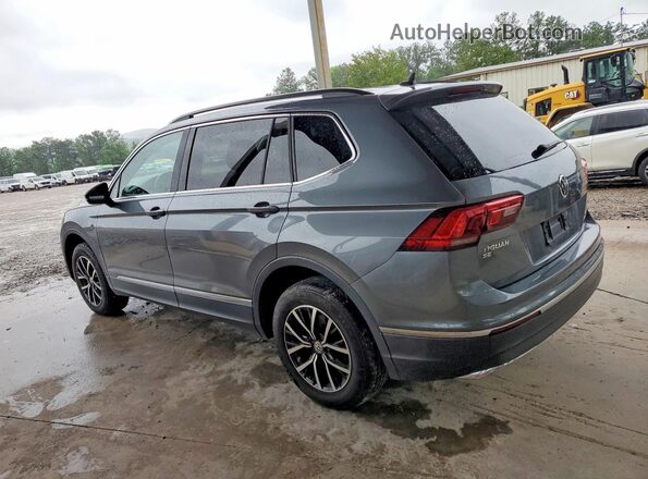 3VV3B7AX8MM039001 2021 VOLKSWAGEN TIGUAN Серый Задняя правая четверть