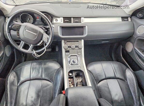 SALVP2BG7HH170675 2017 LAND ROVER RANGE Черный Вид щитка приборов