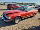 1978 Mercedes Benz 450 Red vin: 10704412048647