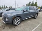 2022 Hyundai Palisade Sel Серый vin: KM8R44HE5NU350366