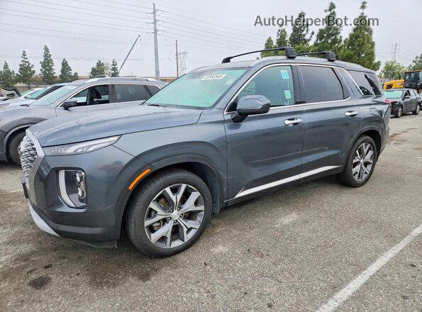 KM8R44HE5NU350366 2022 HYUNDAI PALISADE Серый Задняя левая четверть