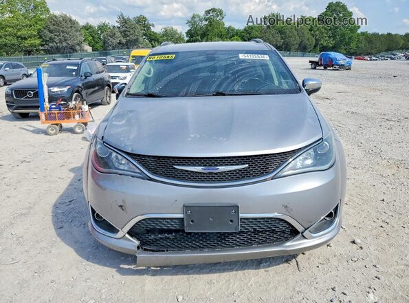 2C4RC1BG5LR279681 2020 CHRYSLER PACIFICA Silver Вид ззаду