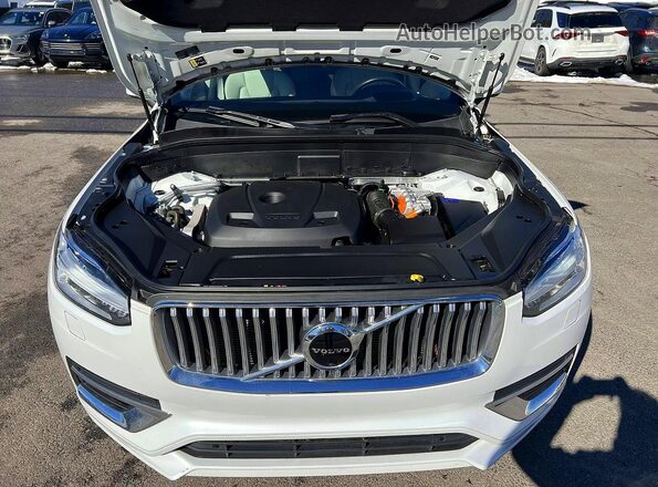 YV4BR0CK7M1700459 2021 VOLVO XC90 Белый Вид щитка приборов