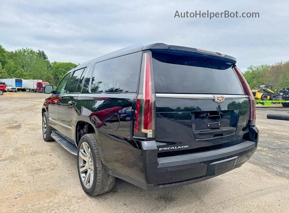1GYS4JKJ1GR111858 2016 CADILLAC ESCALADE Black Передня права чверть