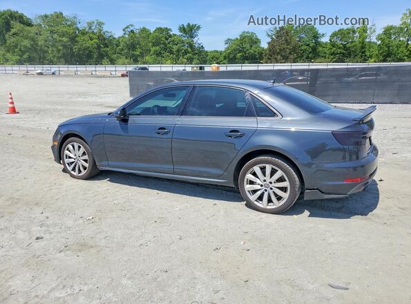 WAUKMAF4XJN018469 2018 AUDI A4 Черный Задняя правая четверть