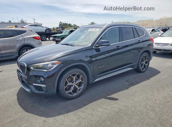 WBXHT3Z37H4A56438 2017 BMW X1 Черный Задняя левая четверть
