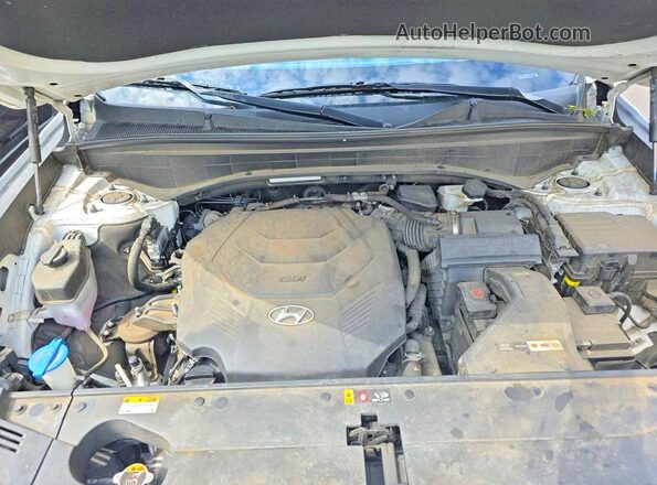 KM8R5DHEXLU135799 2020 HYUNDAI PALISADE Белый Вид панели приборов
