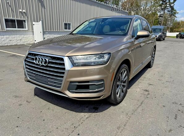 WA1LAAF70JD001772 2018 AUDI Q7 Tan უკანა მარცხენა