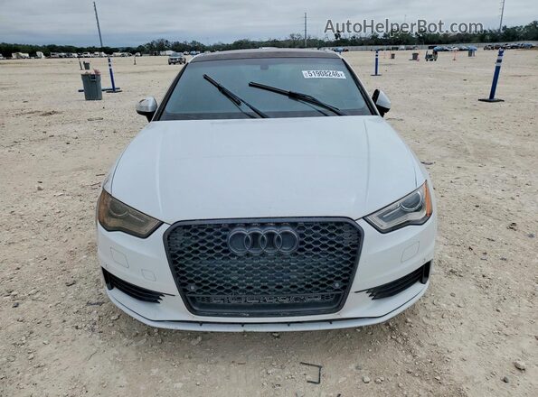 WAUB8GFF9G1058499 2016 AUDI A3 White Հետևի տեսք