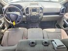 2018 Ford F150 Super Cab White vin: 1FTEX1EPXJFD05744
