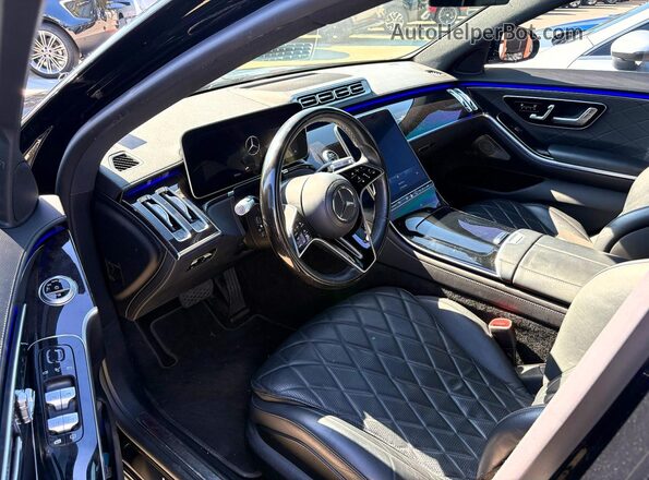 W1K6G7GB0MA054703 2021 MERCEDES-BENZ S Черный Вид сзади