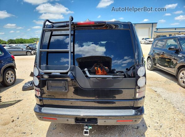 SALAG2V62GA801650 2016 LAND ROVER LR4 Черный Вид салона спереди