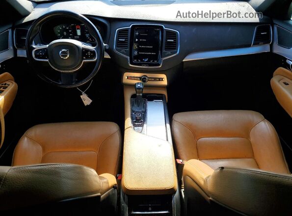 YV4102PK4J1347394 2018 VOLVO XC90 Серебряный Вид щитка приборов