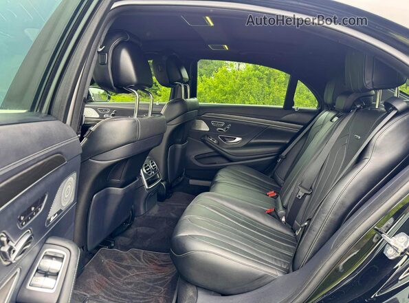 WDDUG8JB8KA453250 2019 MERCEDES-BENZ S Black Front interior view