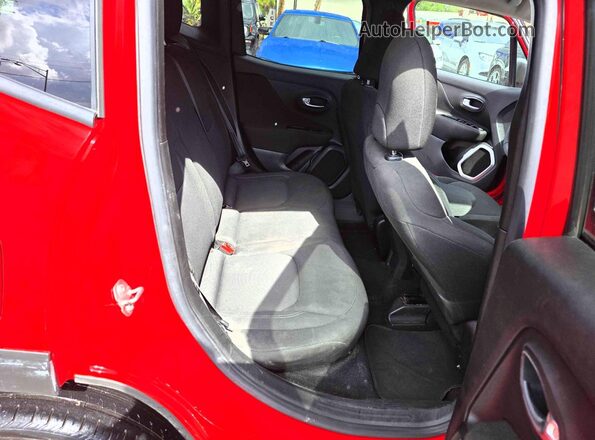 ZACNJCAB5MPM32715 2021 JEEP RENEGADE Red Vista interior delantera