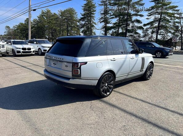 SALGS2RE4JA504820 2018 LAND ROVER RANGE Серебряный Вид спереди