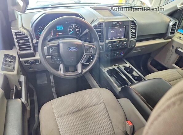 1FTEX1EB9KFB64879 2019 FORD F150 Белый Вид панели приборов