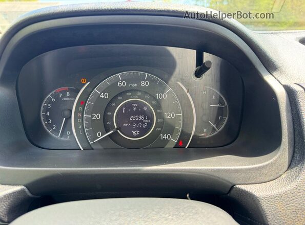 5J6RM4H35GL062627 2016 HONDA CRV Silver Widok deski rozdzielczej