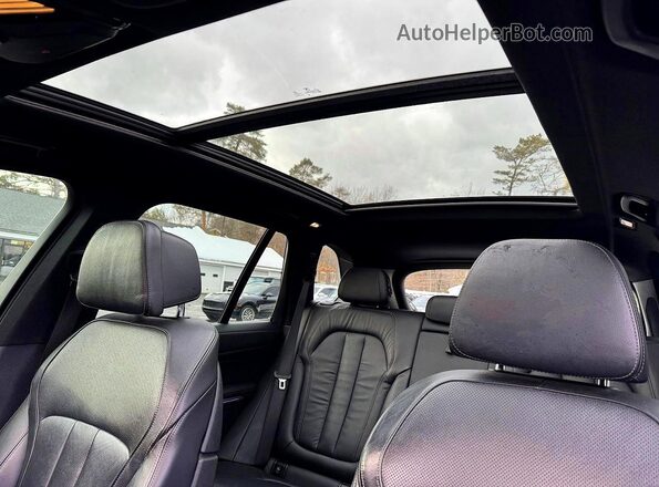 5UXJU2C51KLN65059 2019 BMW X5 Черный Вид задних сидений