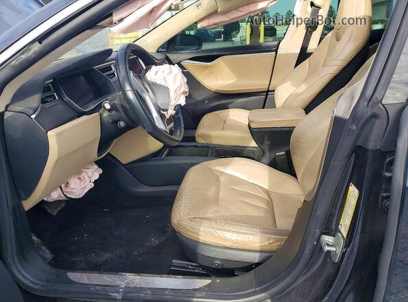 5YJSA1E28GF131971 2016 TESLA MODEL S Черный Вид панели приборов