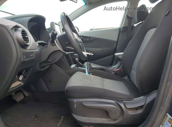 KM8K12AA1MU723214 2021 HYUNDAI KONA Черный Вид панели приборов