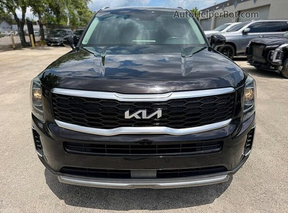 5XYP64HC4NG204790 2022 KIA TELLURIDE Black უკანა ხედი