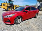2019 Hyundai Sonata Se Red vin: 5NPE24AF6KH804951