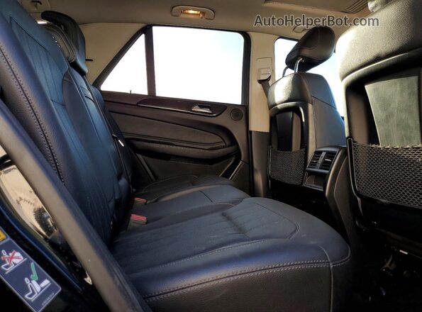 4JGDA5JB6GA683429 2016 MERCEDES-BENZ GLE Black Widok komory silnika