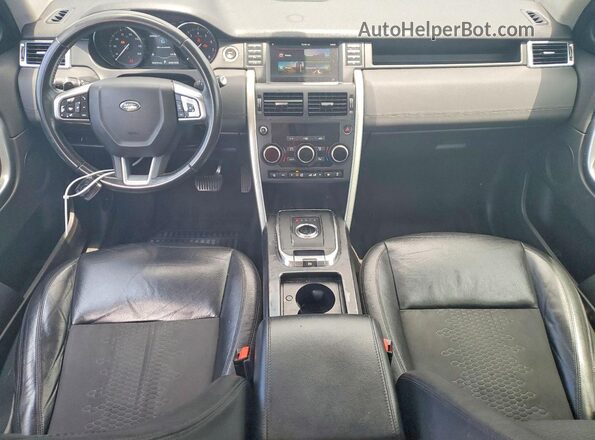 SALCP2FX0KH792429 2019 LAND ROVER DISCOVERY Синий Вид щитка приборов
