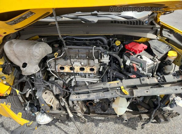 ZACCJABB3JPH84216 2018 JEEP RENEGADE Желтый Вид подкапотного пространства