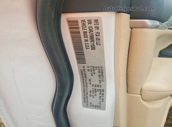 1C4RJYB66RC115265 2024 JEEP GRAND Белый Панорамный вид салона 360°