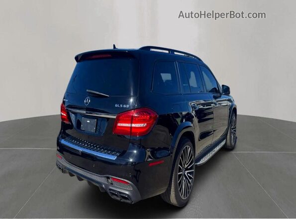 4JGDF7FE1HA888092 2017 MERCEDES-BENZ GLS Black წინა ხედი