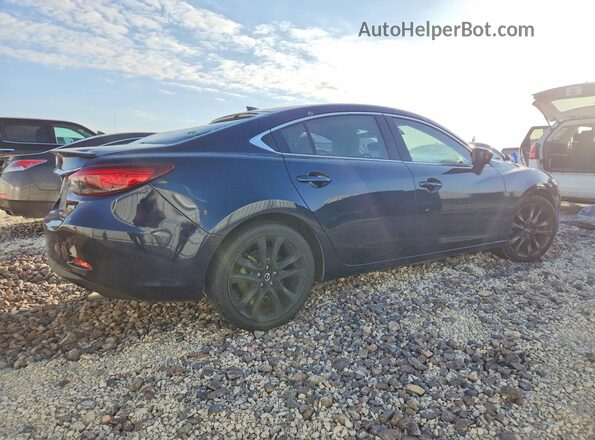 JM1GJ1W52G1472466 2016 MAZDA 6 Синий Передняя правая четверть