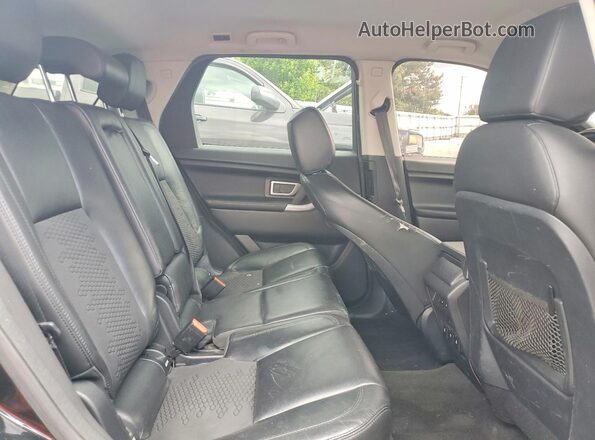 SALCP2BG5GH548658 2016 LAND ROVER DISCOVERY Black Widok komory silnika
