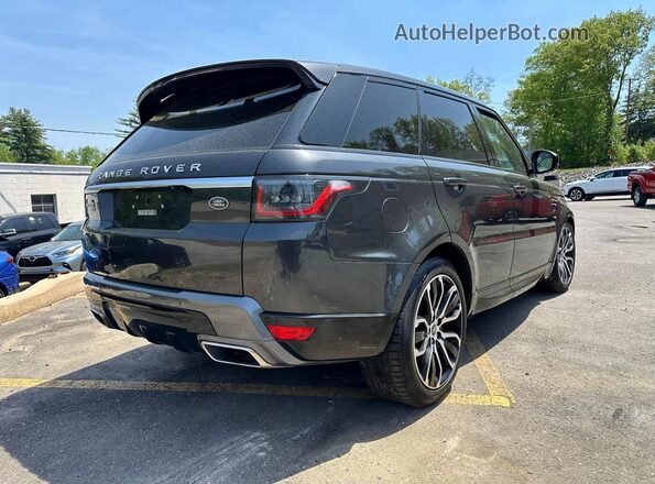 SALWR2RV3KA851080 2019 LAND ROVER RANGE Gray Delantero derecho