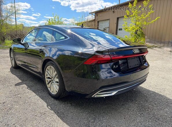 WAUR2AF25KN053408 2019 AUDI A7 Черный Передняя правая четверть