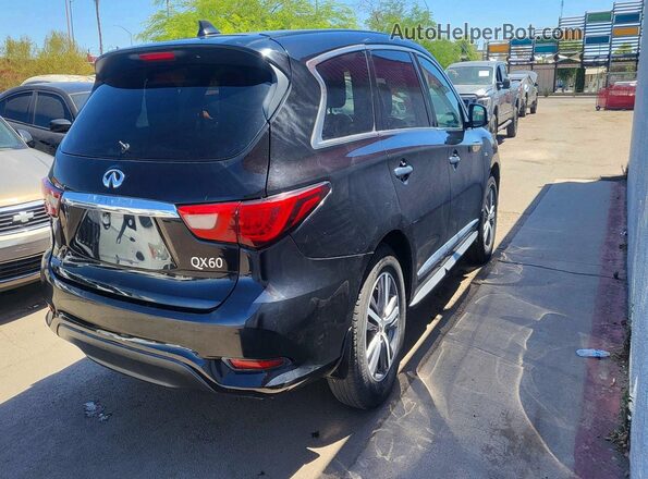 5N1DL0MN2LC526630 2020 INFINITI QX60 Черный Вид спереди
