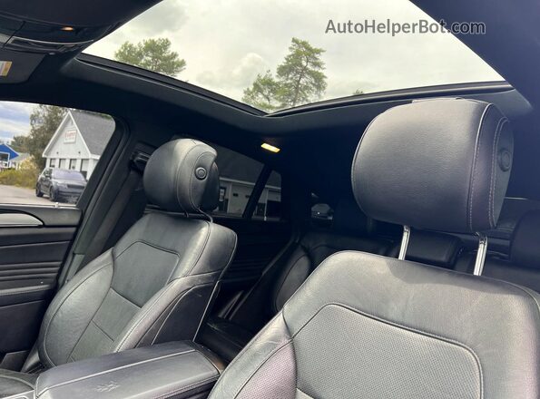 4JGED6EBXKA155767 2019 MERCEDES-BENZ GLE Черный Вид задних сидений