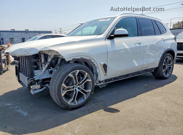 5UX13EU02S9Z34239 2025 BMW X5 White უკანა მარცხენა