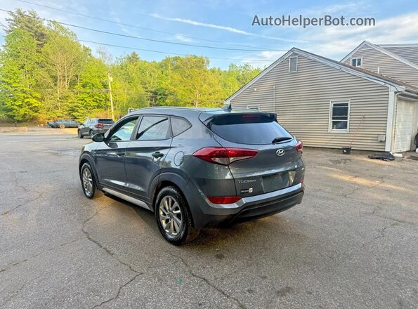 KM8J3CA40JU601333 2018 HYUNDAI TUCSON Серый Передняя правая четверть