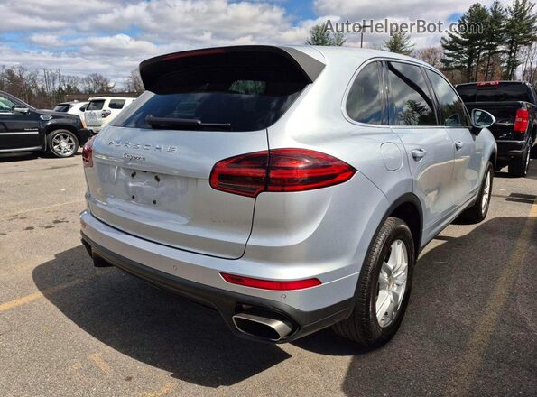 WP1AA2A24GLA09966 2016 PORSCHE CAYENNE Синий Передняя правая четверть