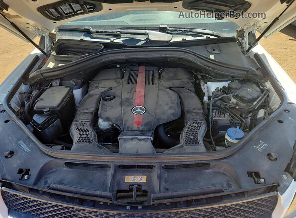 4JGED6EB4HA061697 2017 MERCEDES-BENZ GLE Белый Вид подкапотного пространства