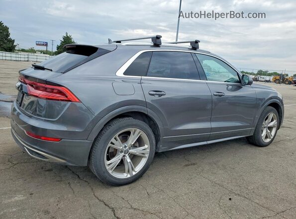 WA1AVAF17KD038696 2019 AUDI Q8 Gray წინა მარჯვენა