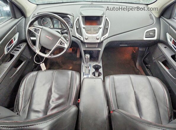 2GKFLUEK2H6328756 2017 GMC TERRAIN Черный Вид щитка приборов